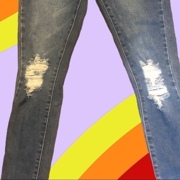 SOLD | Monkey Ride High Rise 90s Style Jeans - Picture 10 of 12